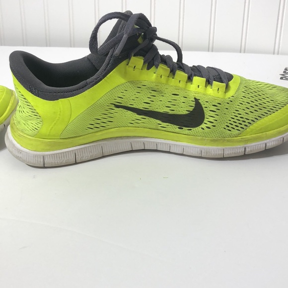 Nike Free 3.0 fluorescent running shoes - Picture 3 of 5